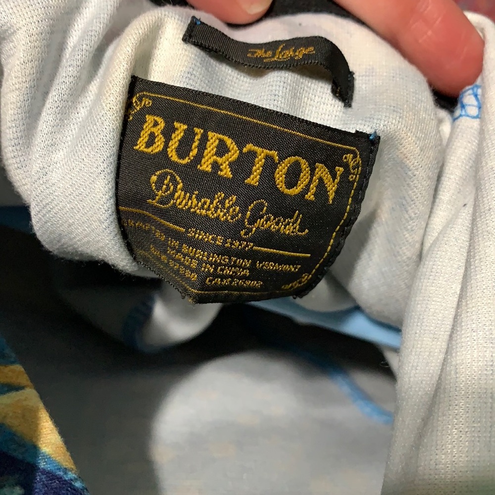 Burton woodland animals hoodie with pockets